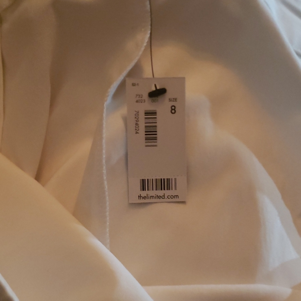 The Limited White Pencil Skirt Size 8 - Picture 13 of 13
